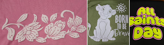 FOAM PRINTING INK